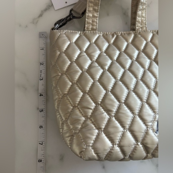 NWT LUG tip toe tote bag champagne gold - Picture 9 of 12